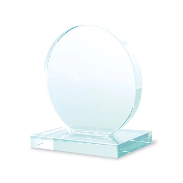 TROFEO ROTONDO VETRO 