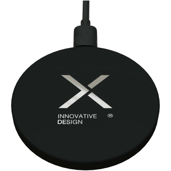 Stazione di ricarica in alluminio riciclato extra sottile da 15 W SCX.design W37