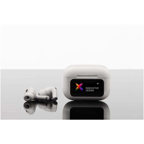 Immagine Auricolari ANC con custodia di ricarica e touchscreen interattivo SCX.design E26