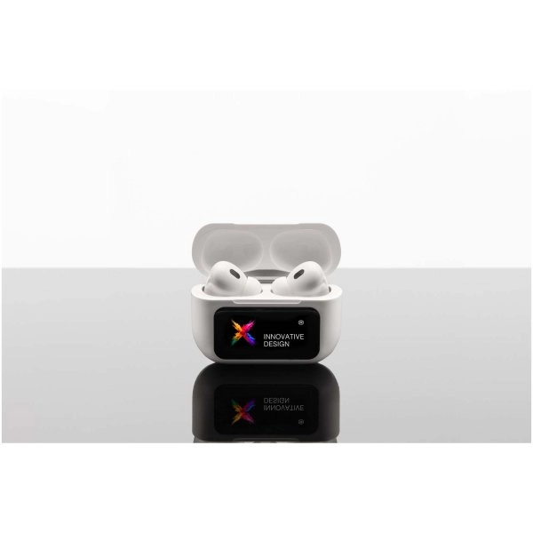 Immagine Auricolari ANC con custodia di ricarica e touchscreen interattivo SCX.design E26