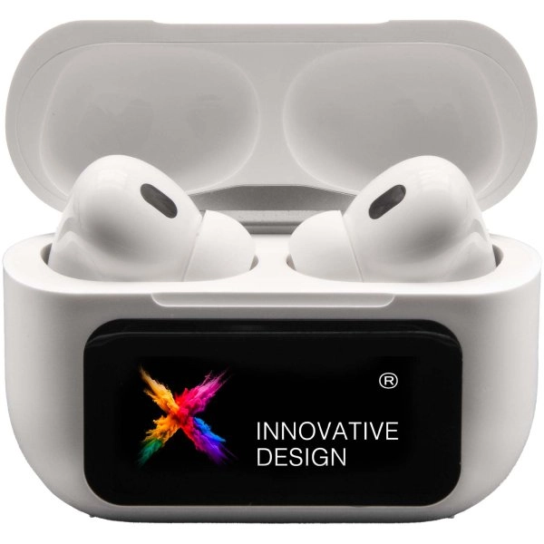 Immagine Auricolari ANC con custodia di ricarica e touchscreen interattivo SCX.design E26