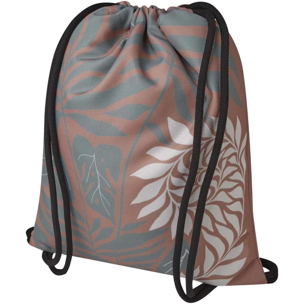 Immagine Borsa con cordoncino in PET riciclato con stampa a sublimazione Clif