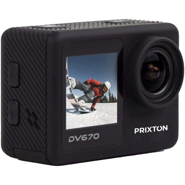 Immagine Action camera a doppio schermo da 4K Prixton DV670