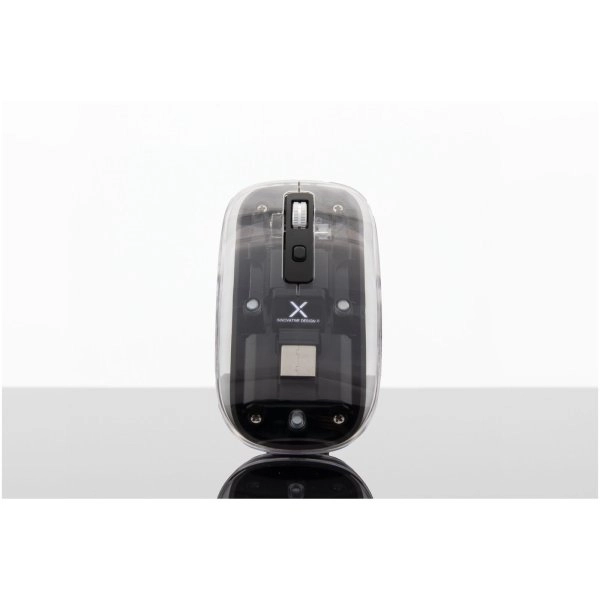 Immagine Mouse wireless trasparente a modalità multipla con tecnologia Bluetooth® da 2,4 GHz SCX.design O24