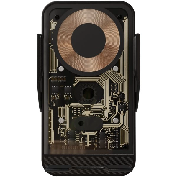 Immagine Caricabatterie wireless da 15 W con supporto per telefono da auto SCX.design V40