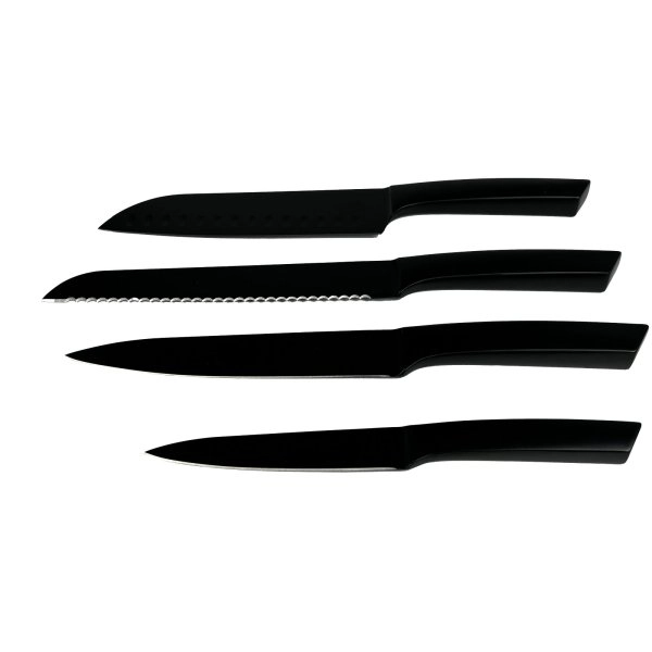 Immagine Set con coltelli da cucina e tagliere SCX.design K04