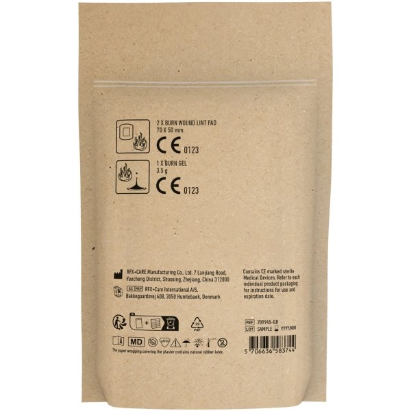 Immagine MiniKit Primo Soccorso Bruciature con custodia in carta