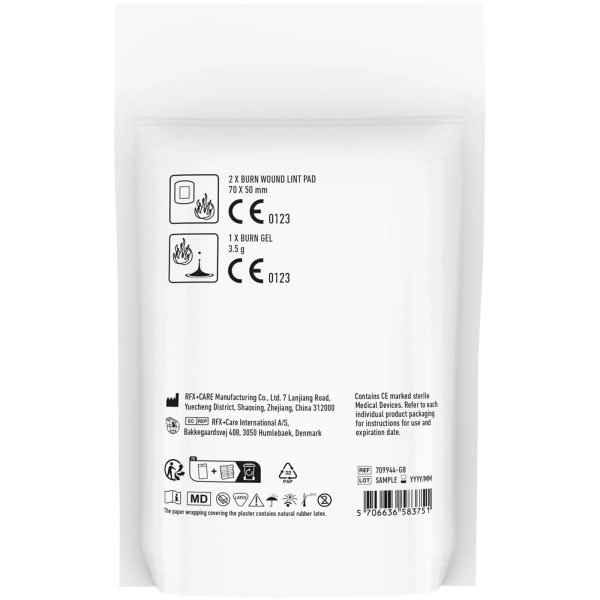 Immagine MiniKit Primo Soccorso Bruciature con custodia in carta