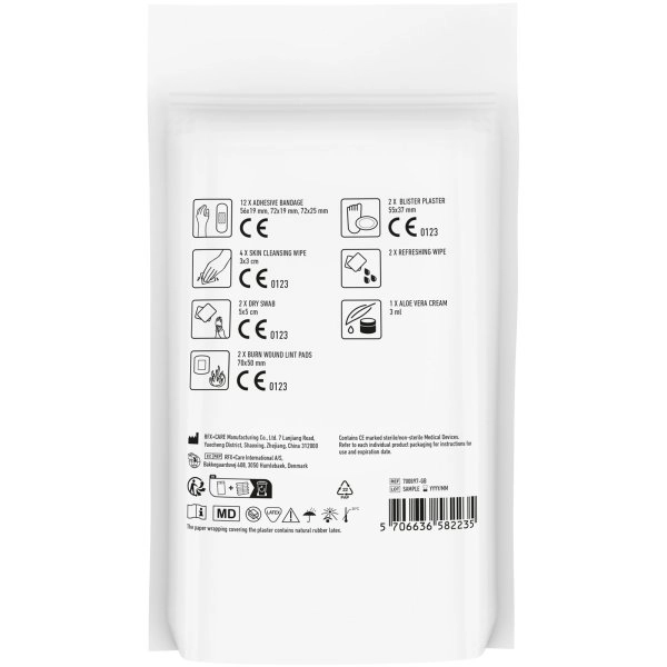 Immagine MyKit Set Primo Soccorso Viaggio Plus con custodia in carta