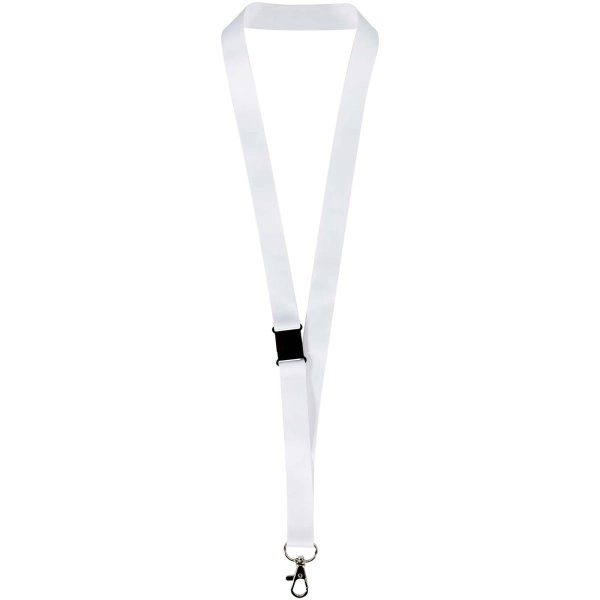 Immagine Lanyard in PET riciclato con stampa in sublimazione e sgancio di sicurezza Lois
