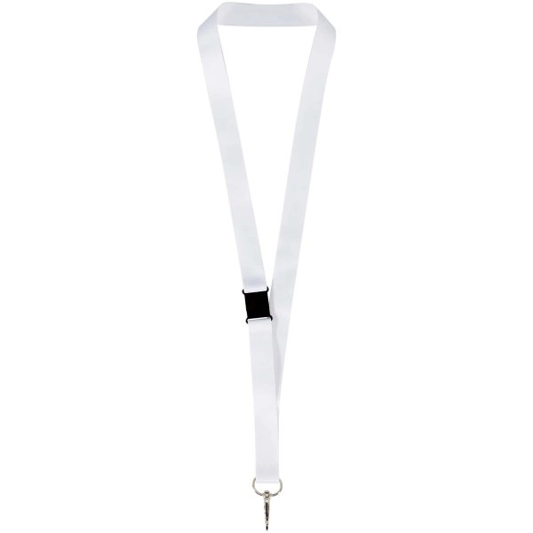 Immagine Lanyard in PET riciclato con stampa in sublimazione e sgancio di sicurezza Lois