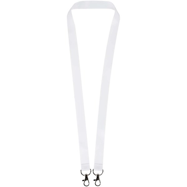 Immagine Lanyard in sublimazione in rPET Leia con 2 ganci