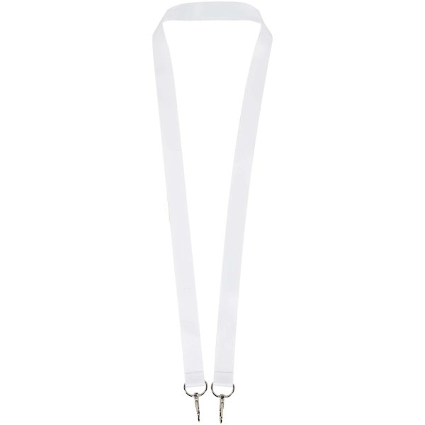 Immagine Lanyard in sublimazione in rPET Leia con 2 ganci