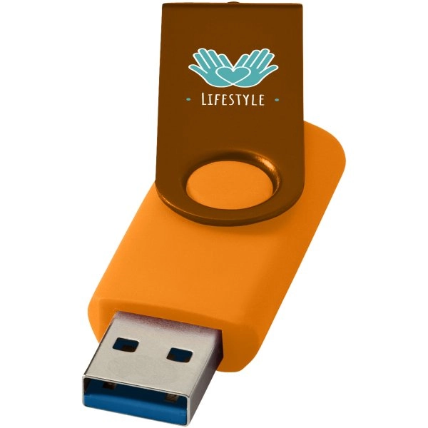 Immagine USB 3.0 metallica Rotate