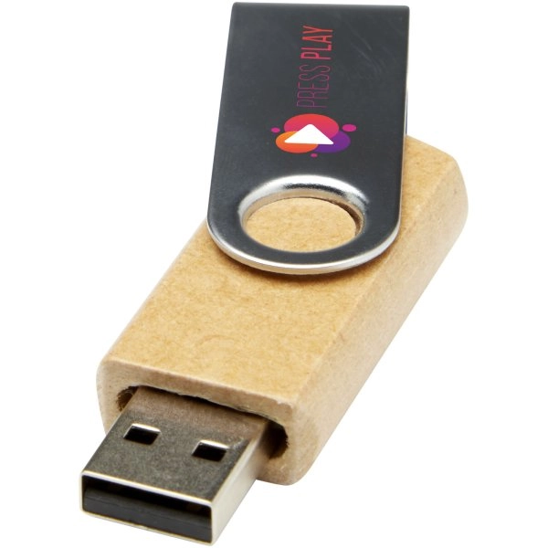 Immagine USB 2.0 in carta riciclata Rotate