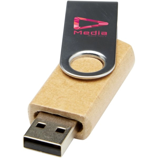 Immagine USB 2.0 in carta riciclata Rotate