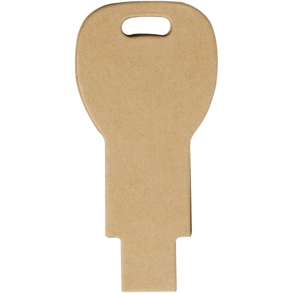 Immagine USB 2.0 in carta riciclata a forma di chiave