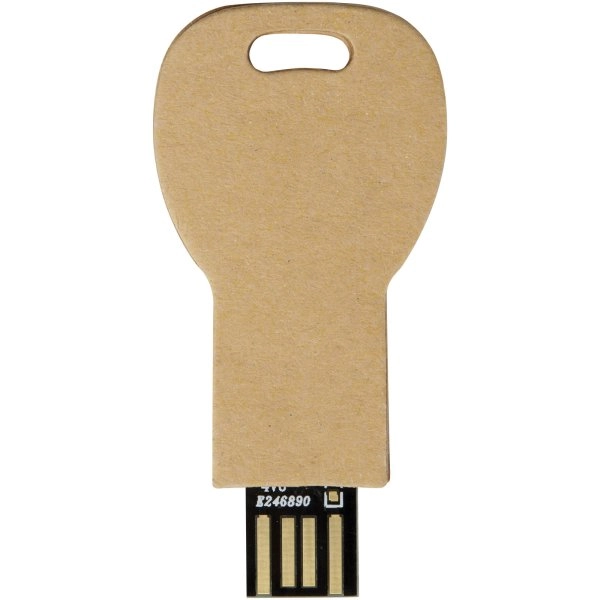 Immagine USB 2.0 in carta riciclata a forma di chiave