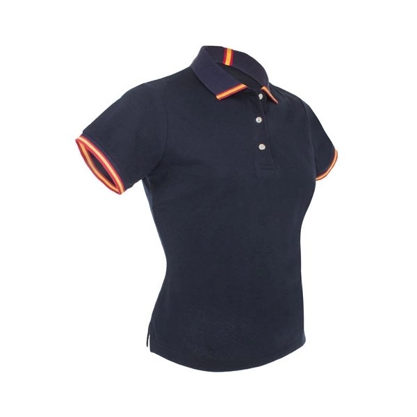POLO BANDIERA SPAGNOLA DONNA 