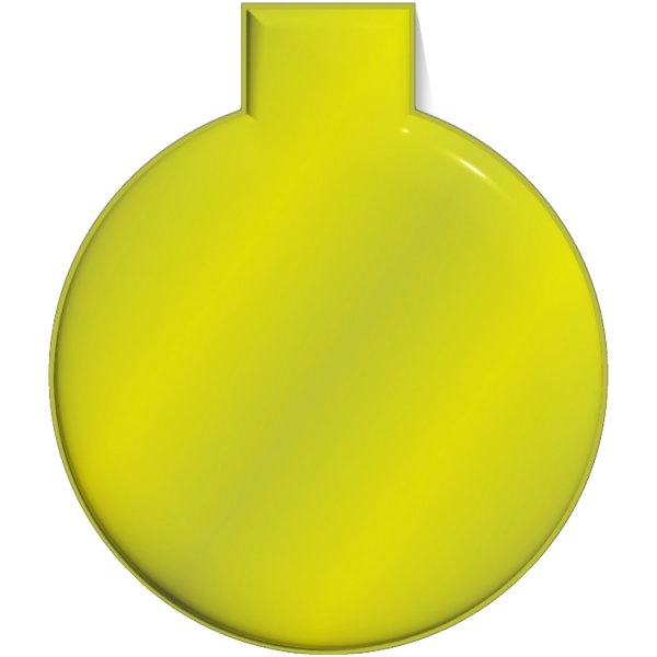 Immagine Grande calamita catarifrangente rotonda in PVC RFX™