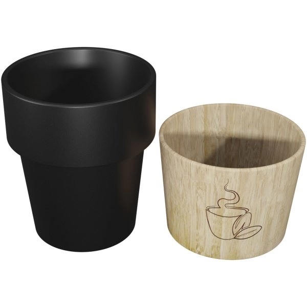 Immagine Set di 4 tazze da caffè magnetiche in ceramica SCX.design D06