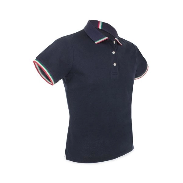 POLO BANDIERA ITALIANA UOMO 