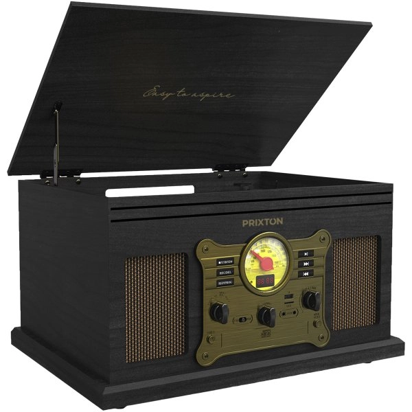 Giradischi per vinili e lettore musicale Prixton Century