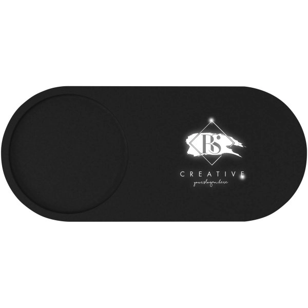 Immagine Stazione di ricarica wireless da 10 W con logo luminoso e portamatite in bambù SCX.design W17