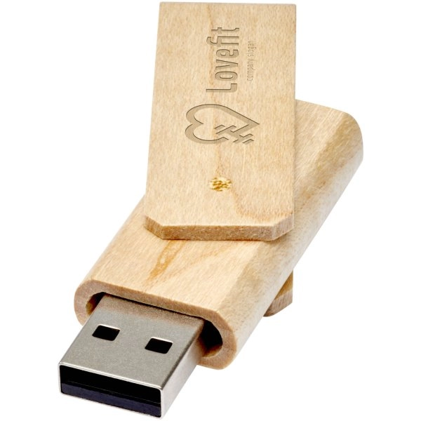 Immagine USB in legno Rotate
