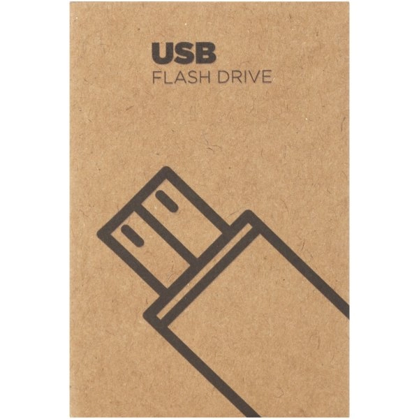 Immagine USB rotonda con logo luminoso