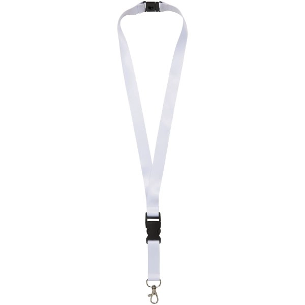 Immagine Lanyard Balta in PET riciclato con sgancio di sicurezza e fibbia
