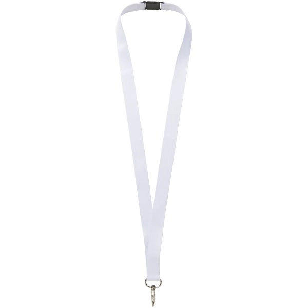 Immagine Lanyard Addie in PET riciclato con stampa in sublimazione e sgancio di sicurezza
