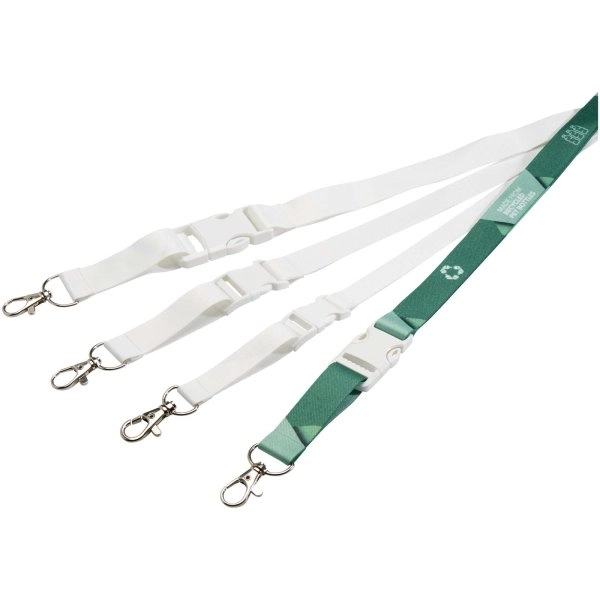 Immagine Lanyard Bucks in PET riciclato con stampa in sublimazione e fibbia di sicurezza