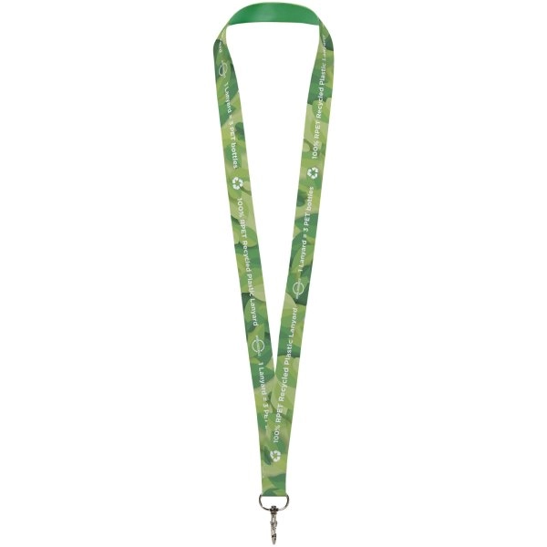 Lanyard Lana in PET riciclato con stampa in sublimazione