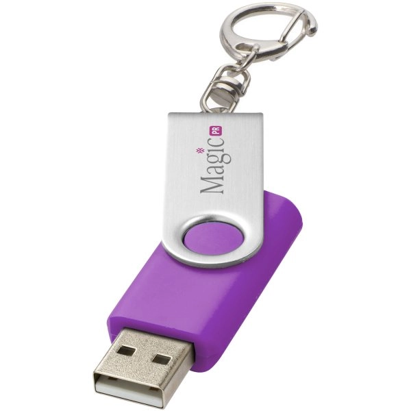 Immagine USB Rotate con portachiave