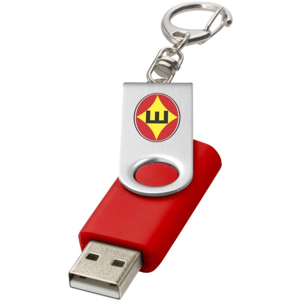 Immagine USB Rotate con portachiave