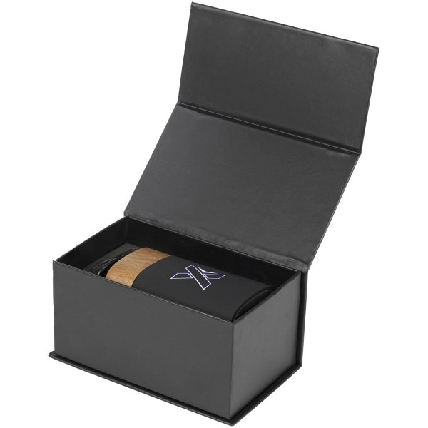 Immagine Speaker luminoso intelligente SCX.design S31 realizzato in legno