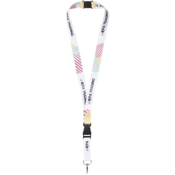 Lanyard Balta con stampa in sublimazione, sgancio di sicurezza e fibbia