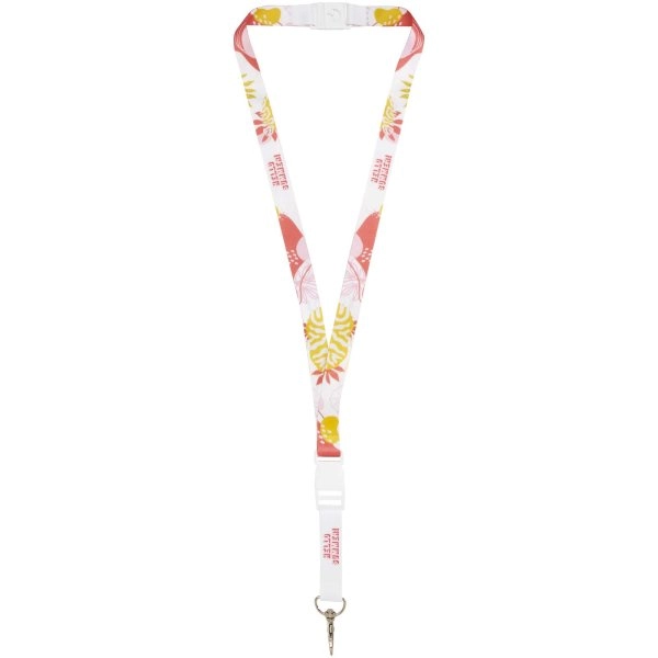 Immagine Lanyard Balta con stampa in sublimazione, sgancio di sicurezza e fibbia