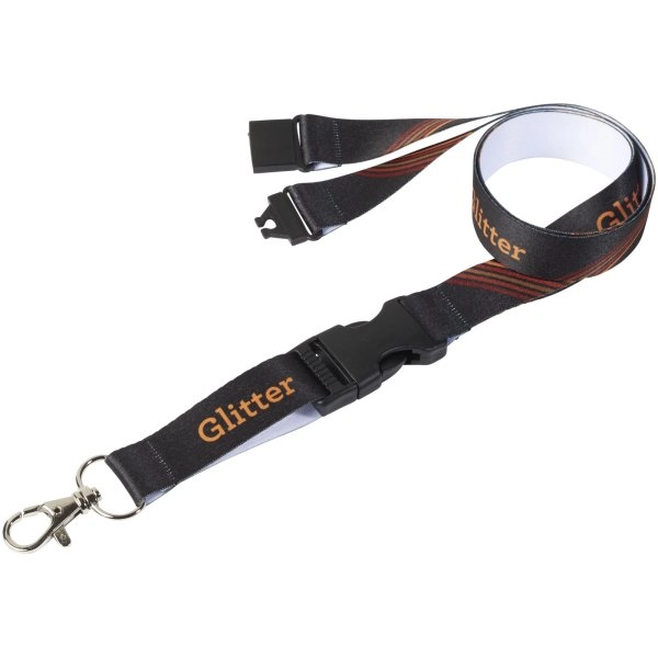 Immagine Lanyard Balta con stampa in sublimazione, sgancio di sicurezza e fibbia