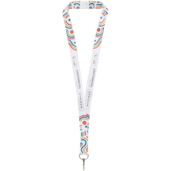 Immagine Lanyard Addie con stampa in sublimazione e sgancio di sicurezza