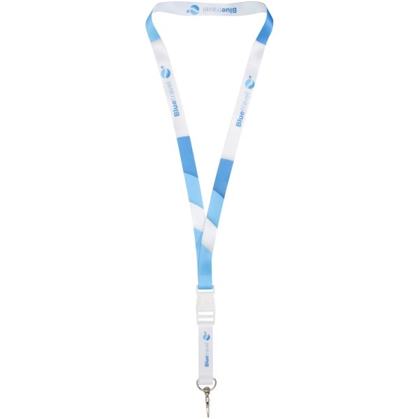 Immagine Lanyard Bucks con stampa in sublimazione e fibbia di sicurezza