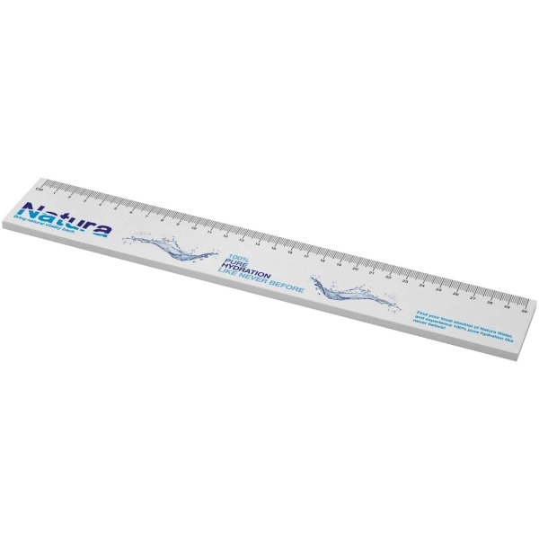 Foglietti adesivi in materiale riciclato con righello stampato da 30cm Sticky-Mate®