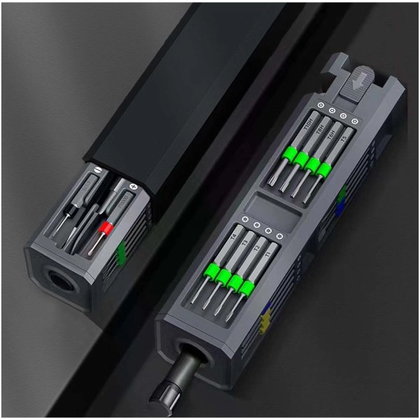 Immagine Set di riparazione con cacciaviti da 30 pezzi in custodia di alluminio SCX.design T20