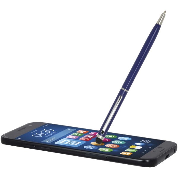Immagine Penna a sfera in alluminio con stylus Ore (inchiostro blu)