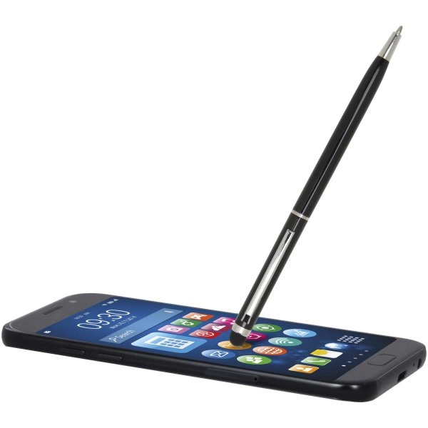 Immagine Penna a sfera in alluminio con stylus Ore (inchiostro blu)