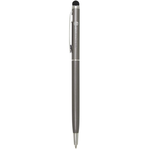 Immagine Penna a sfera in alluminio con stylus Ore (inchiostro blu)