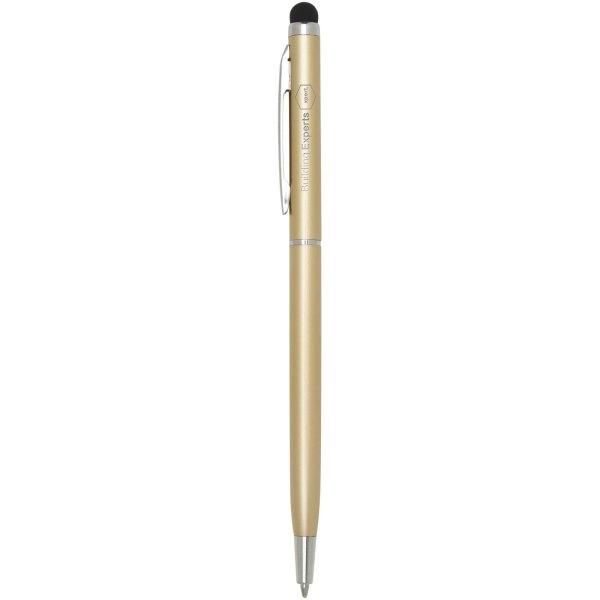 Immagine Penna a sfera in alluminio con stylus Ore (inchiostro blu)