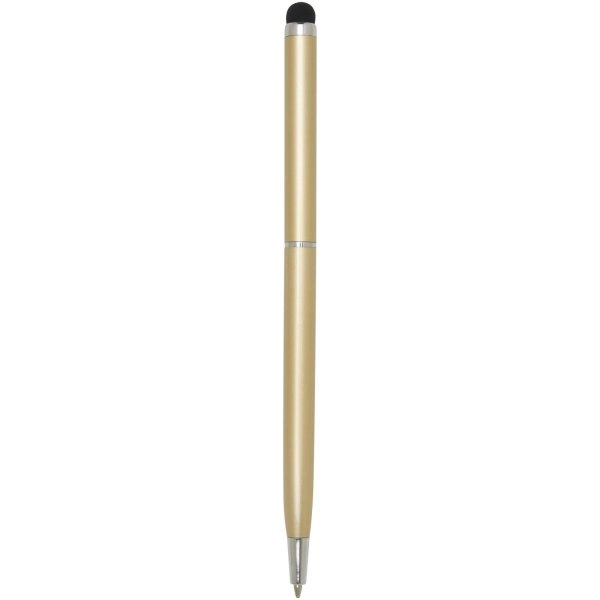 Immagine Penna a sfera in alluminio con stylus Ore (inchiostro blu)