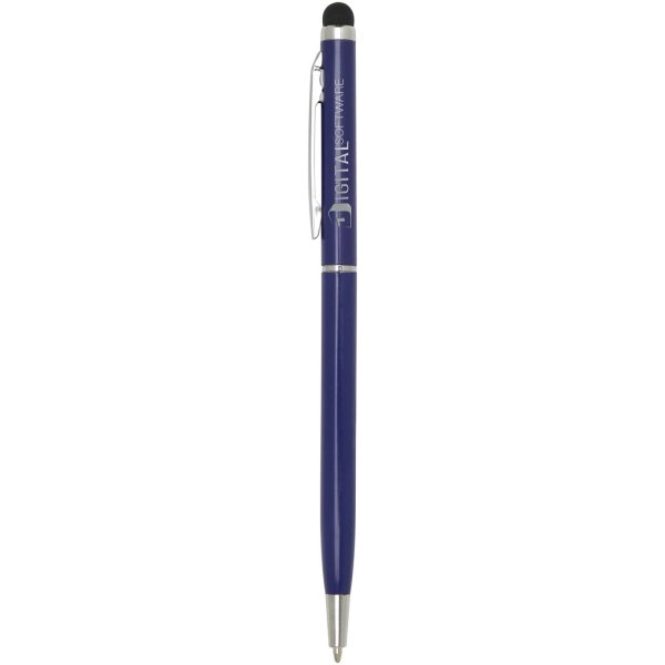 Immagine Penna a sfera in alluminio con stylus Ore (inchiostro blu)